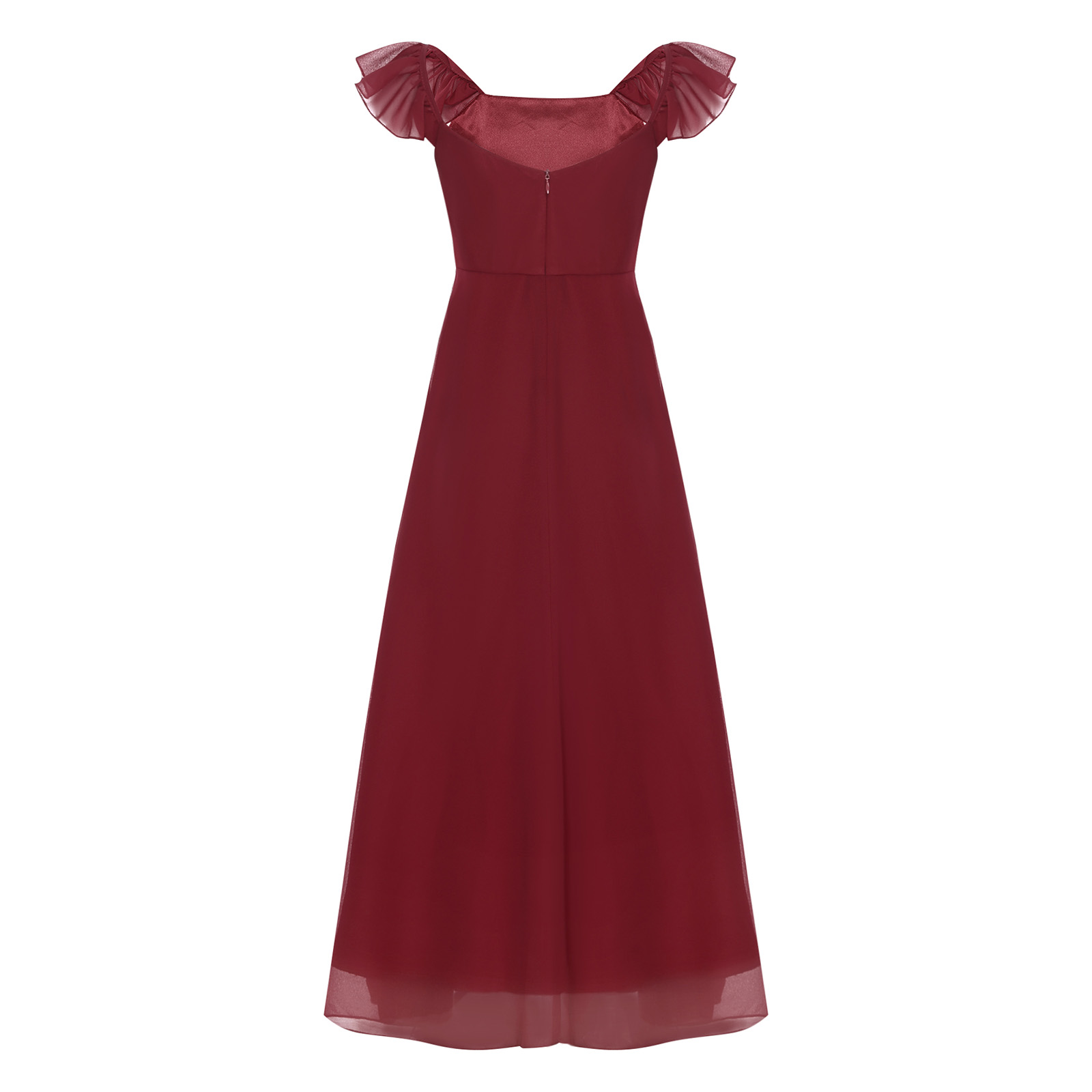 الفتيات كشكش كم الشيفون ألف خط - مراجعة Women'S Formal Wear For Girls وسعره