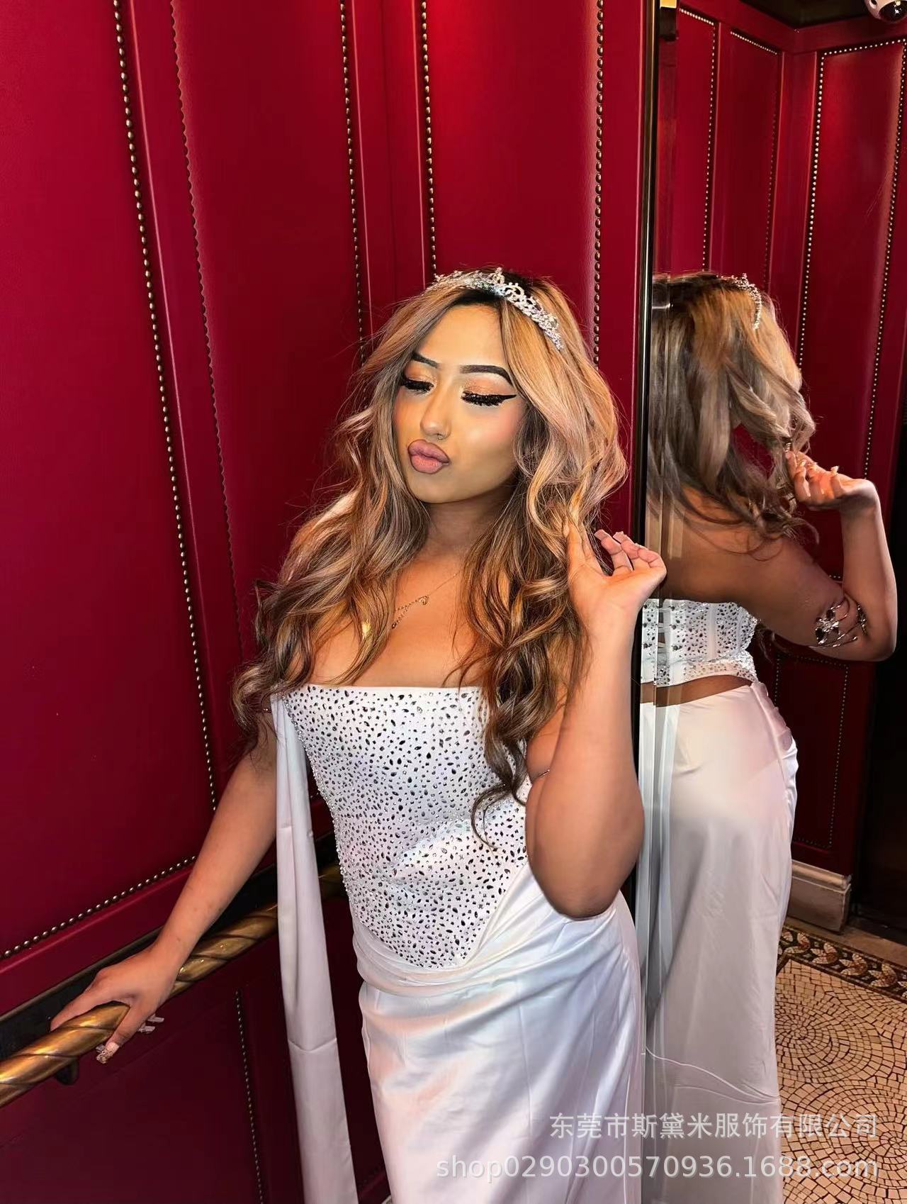 مثير حورية البحر المرأة فستان  - مراجعة Women'S Formal Evening Wear Tops وسعره