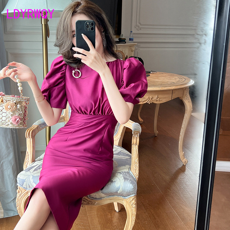 فستان نسائي صيفي جديد موديل 20 - مراجعة Wrap Dress Work وسعره