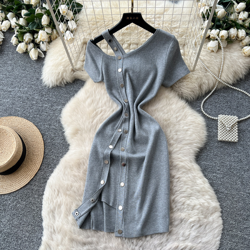 فستان نسائي متوسط الطول مثير ب - مراجعة Wrap Dress Work وسعره