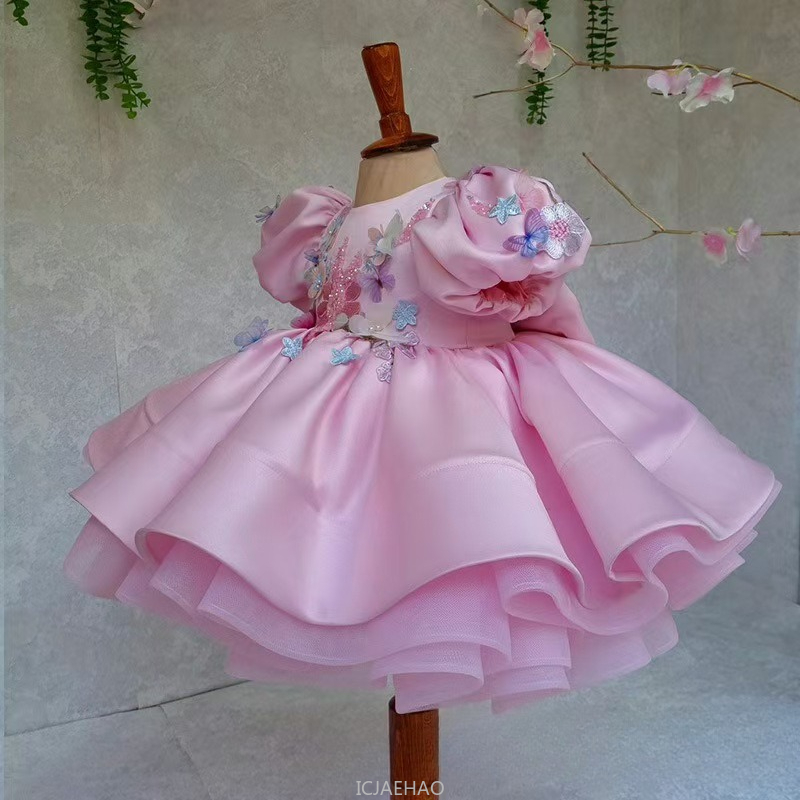 فستان ساتان جديد للأطفال بأكما - مراجعة Women'S Formal Wear For Girls وسعره