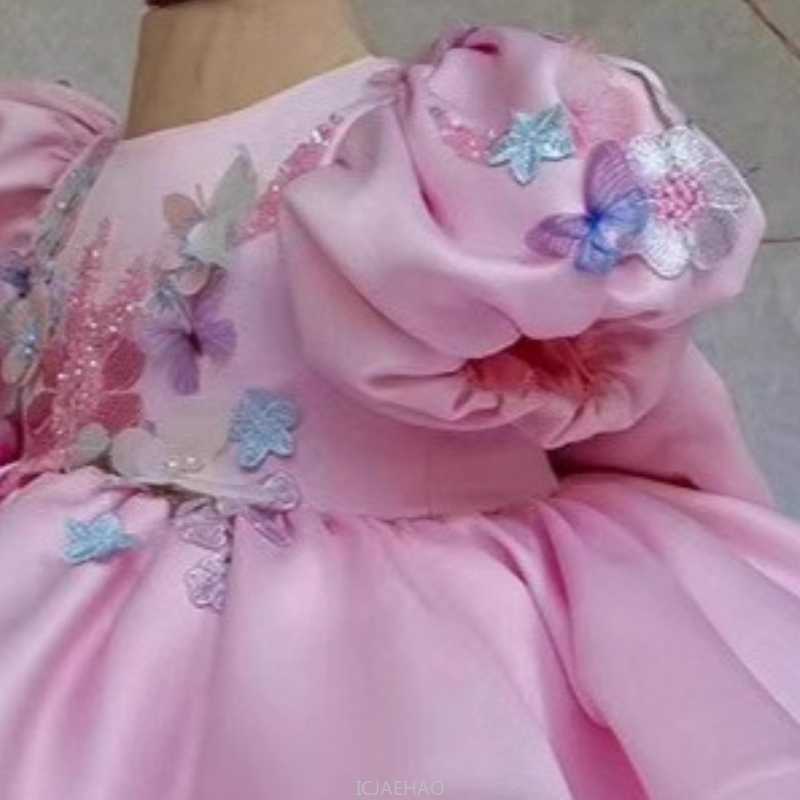 فستان ساتان جديد للأطفال بأكما - مراجعة Women'S Formal Wear For Girls وسعره