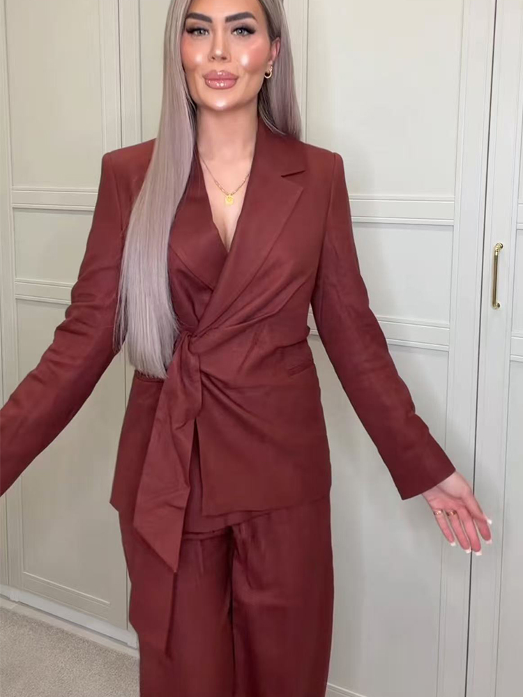 بدلة رسمية أنيقة للسيدات العام - مراجعة Women Formal Wear Trousers وسعره