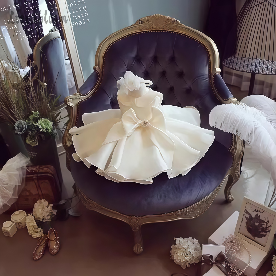 فستان أبيض مزين باللؤلؤ للفتيا - مراجعة Women'S Formal Wear For Girls وسعره