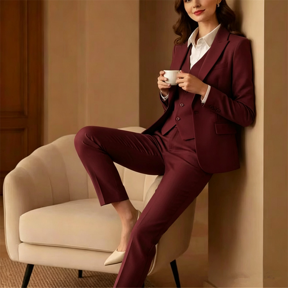 بدلة نسائية جديدة باللون الأخض - مراجعة Women Formal Wear Trousers وسعره