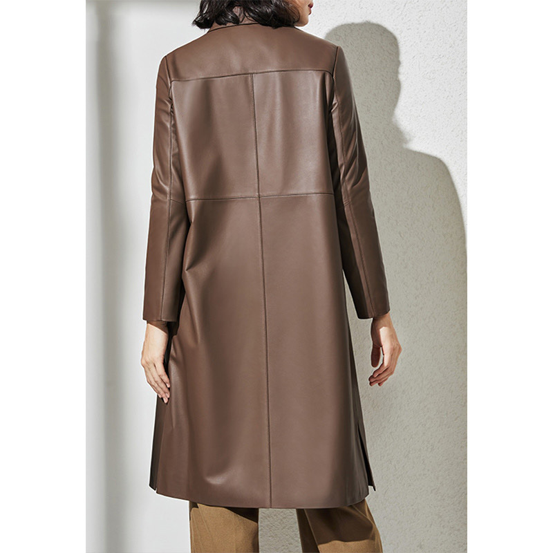 معطف نسائي كبير الحجم من الجلد - مراجعة Large Women'S Formal Wear وسعره