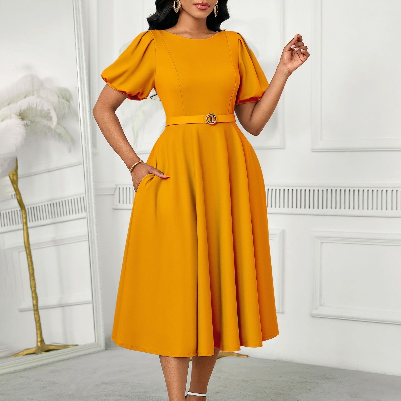 فساتين جديدة لعام 2025 للمكتب  - مراجعة Wrap Dress Work وسعره